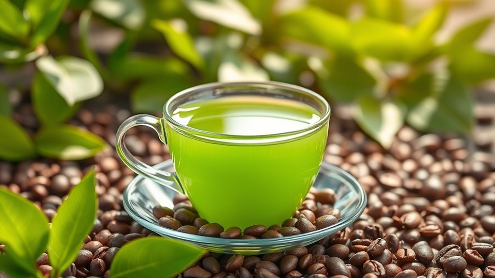 caffeine and green tea