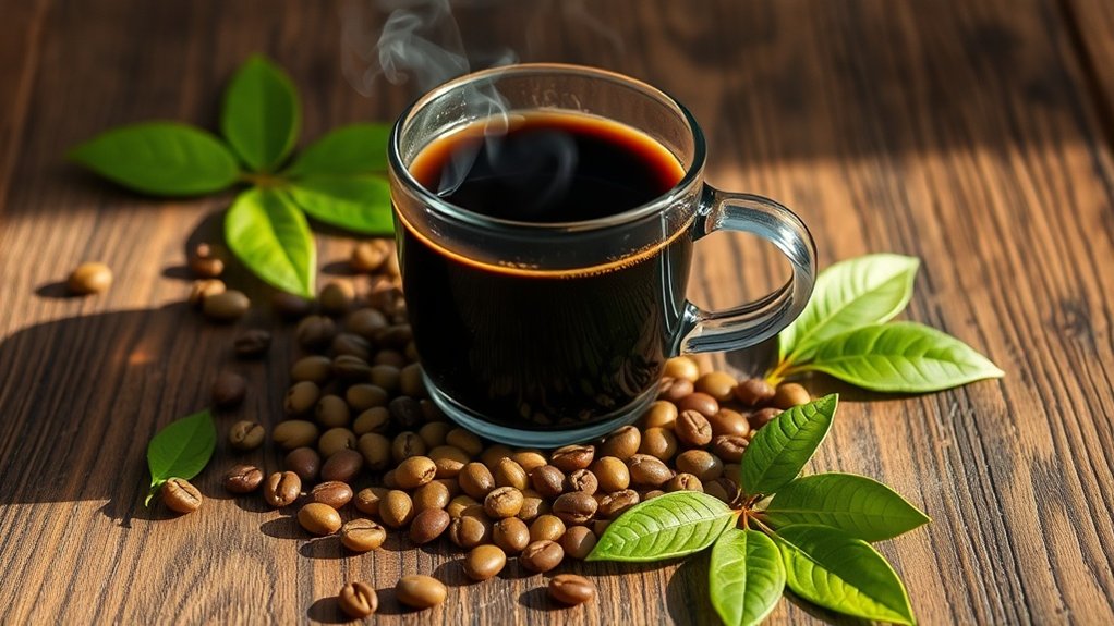 caffeine chlorogenic acid metabolism