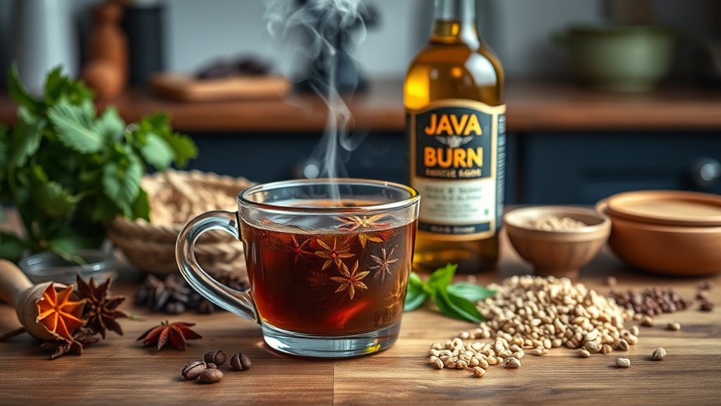 java burn supports digestion