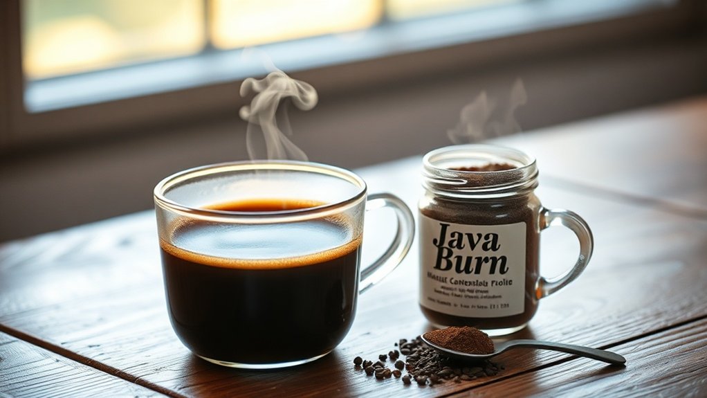 mix with morning coffee