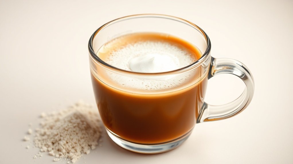 quickly dissolving coffee additive